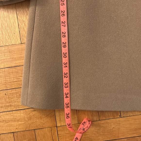 NEW Michael Kors Double Breasted Wool Coat with removable faux fur collar - Picture 12 of 12